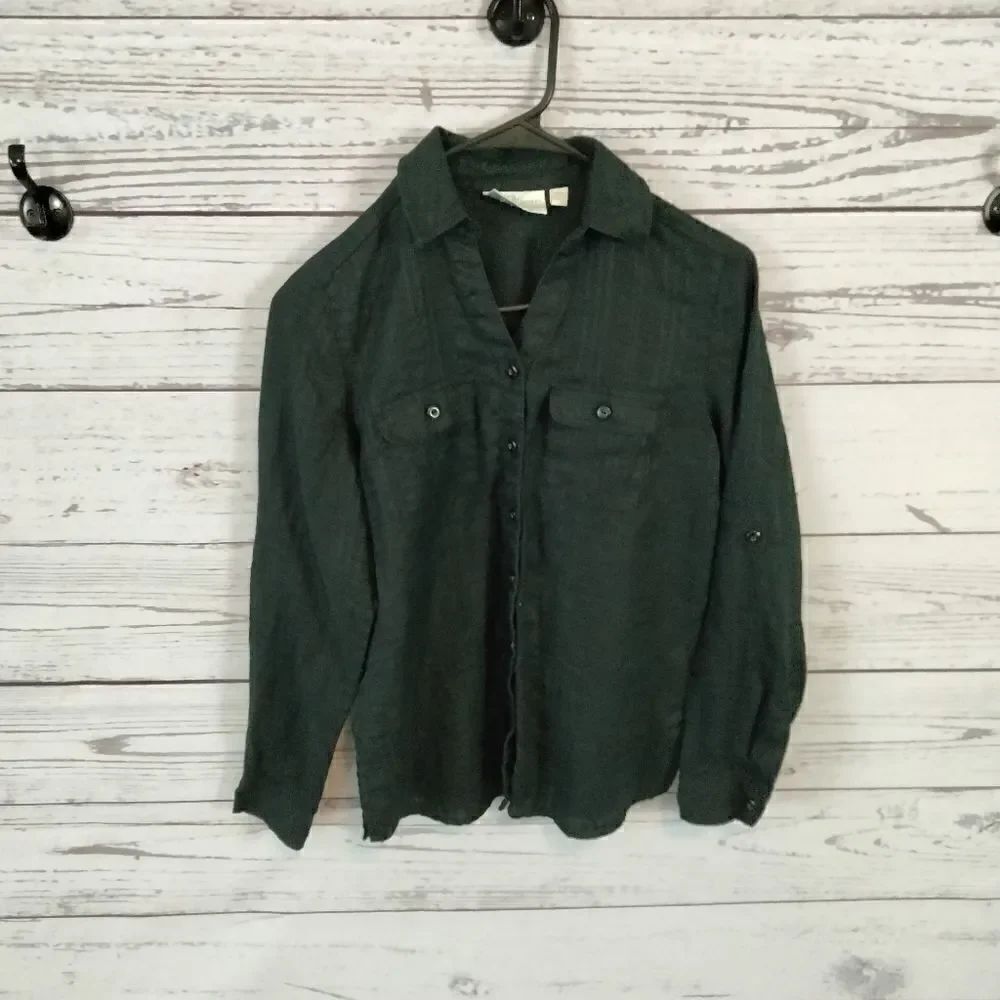 "Studio Works" woman's button up shirt